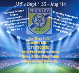 New Academy Training - U6s