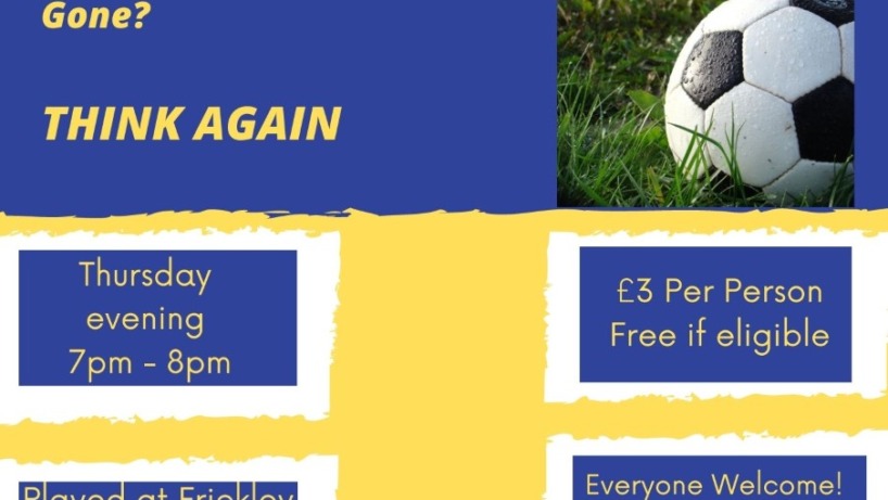 Frickley Athletic Community Foundation Walking Football