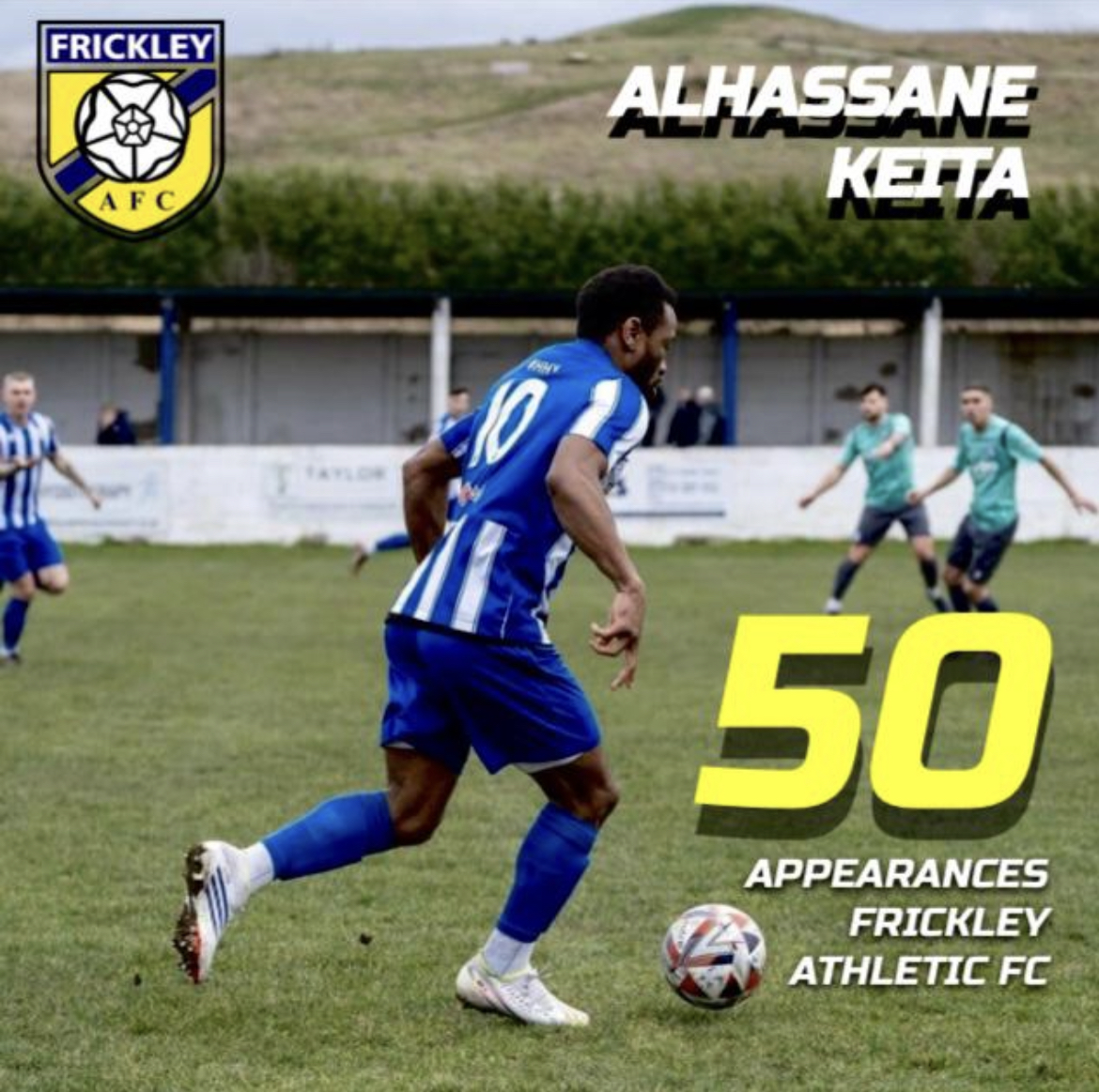 50 Appearances for Alhassane Keita