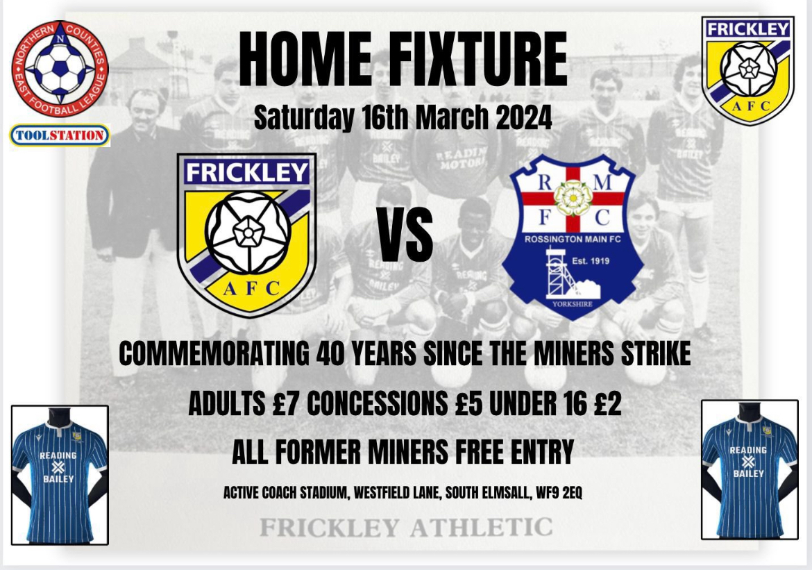 Game Day - Saturday 16th March 2024