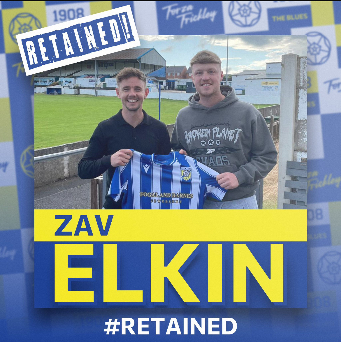 Zav Elkin commits for 2024/25 Season!!