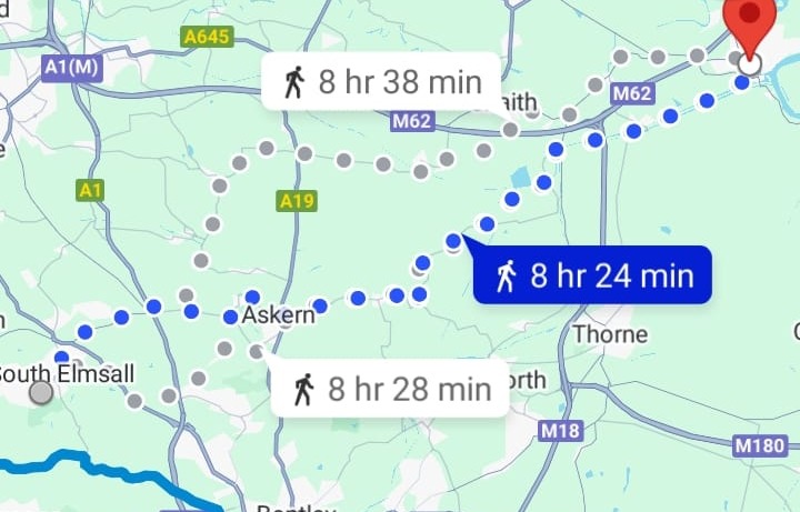 Frickley Floodlight Fund - Fundraising Walk