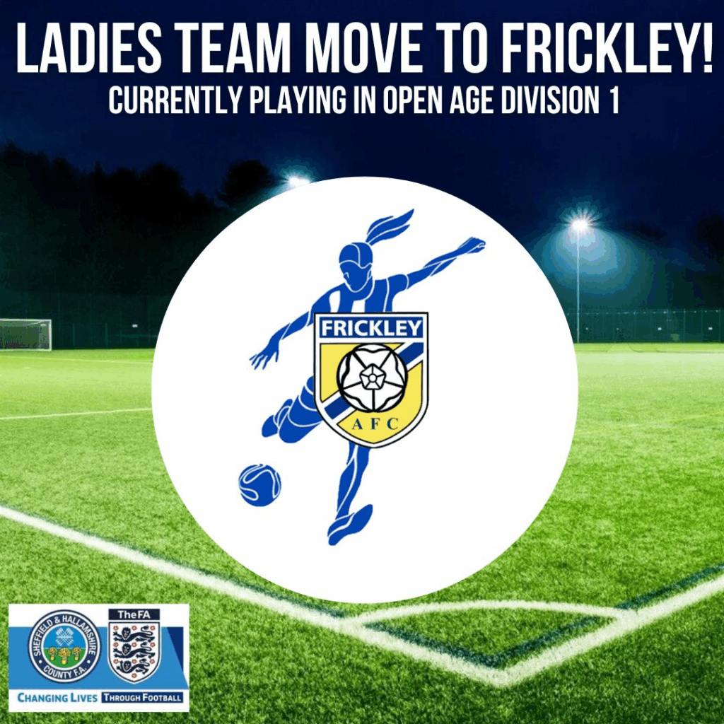NEW LOOK FRICKLEY LADIES TEAMS!