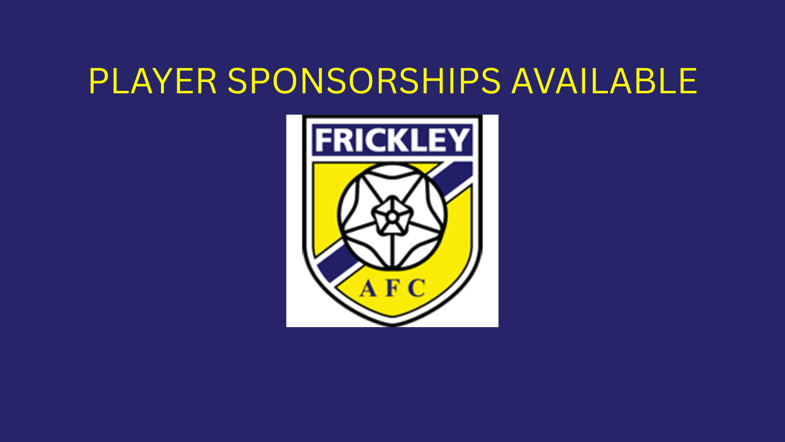 Player sponsorship opportunities 2025-26 season