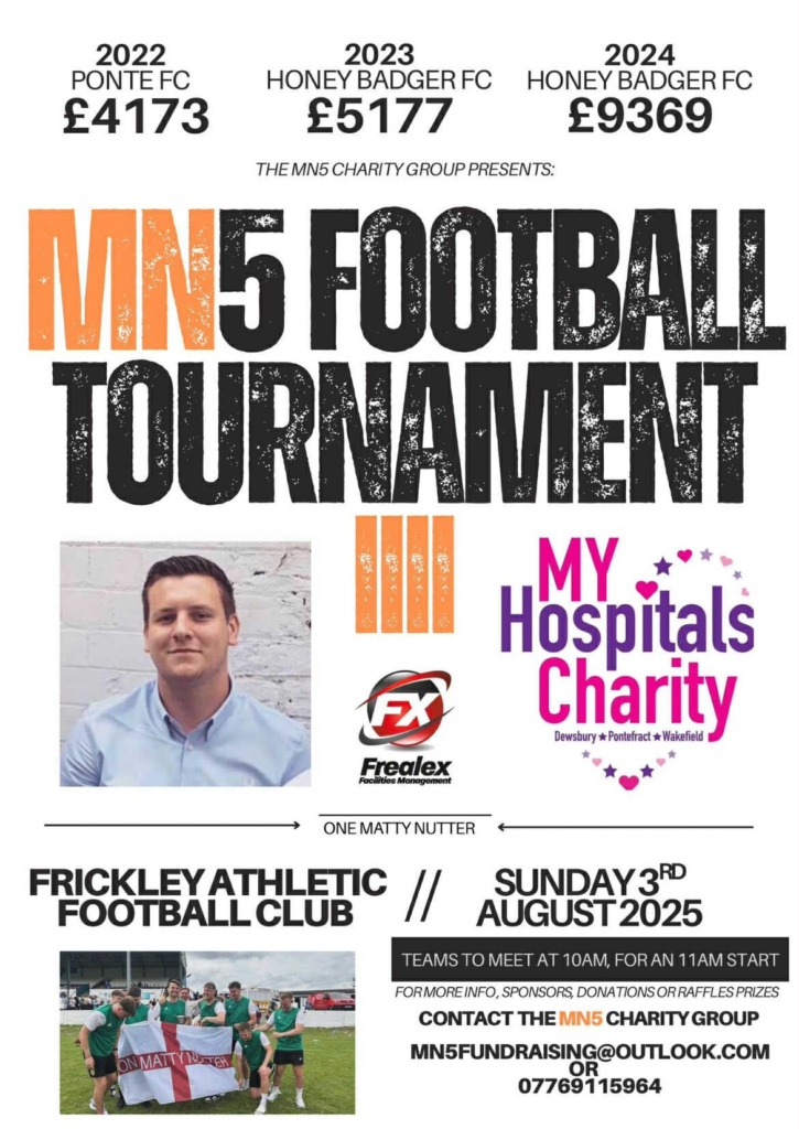 MN5 CHARITY FOOTBALL TOURNAMENT