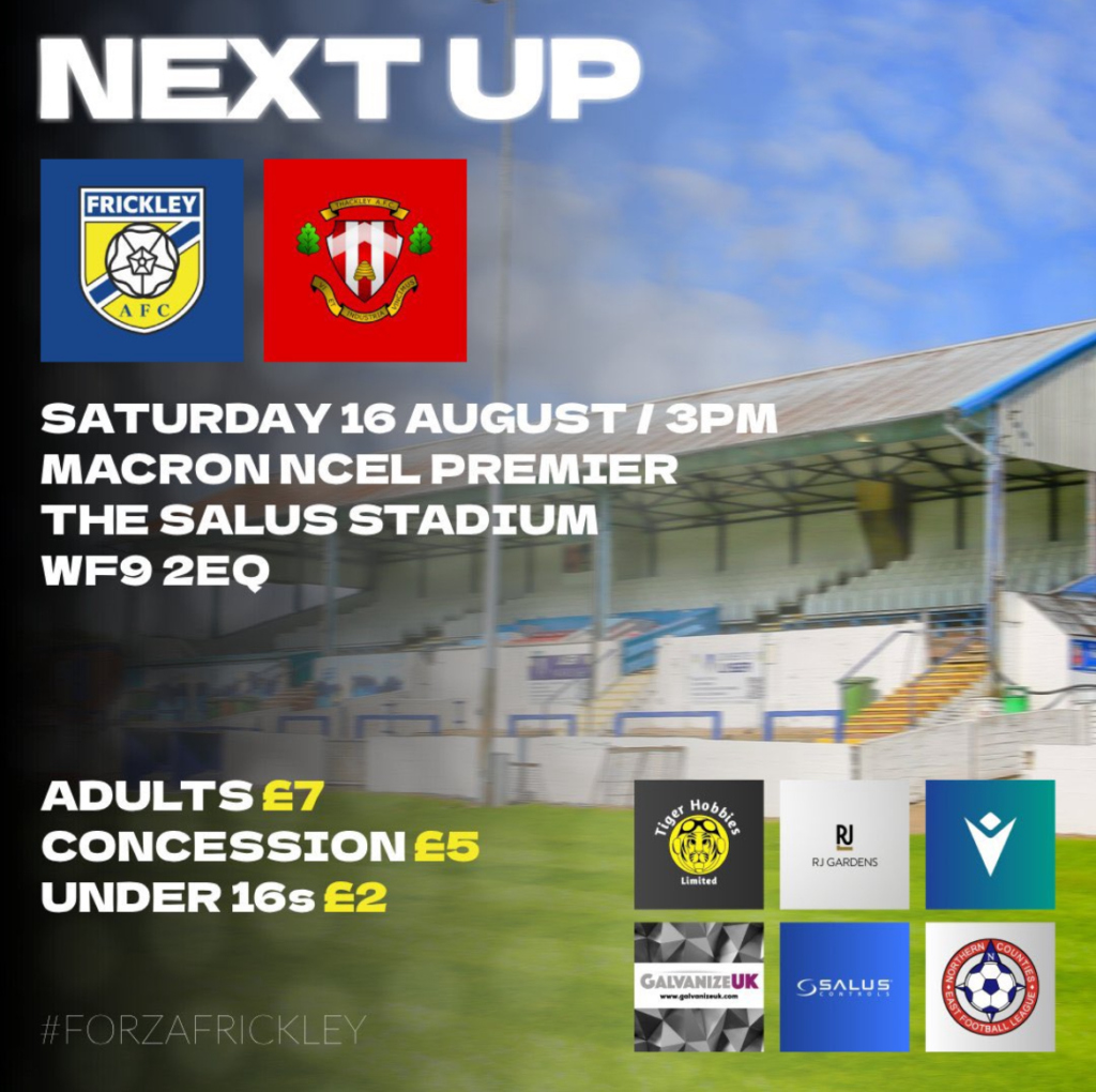 Match Preview - Saturday 16th August 2025