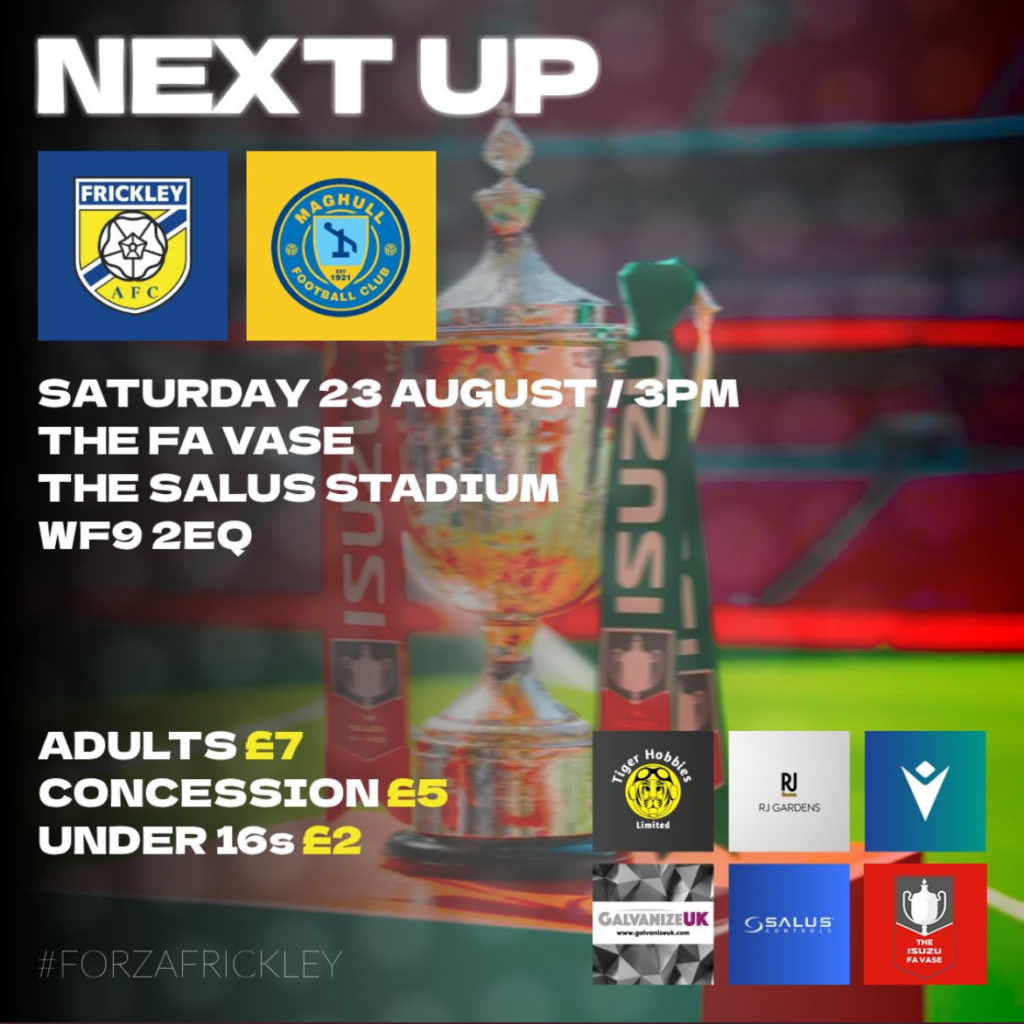 Match Preview - Saturday 23rd August 2025