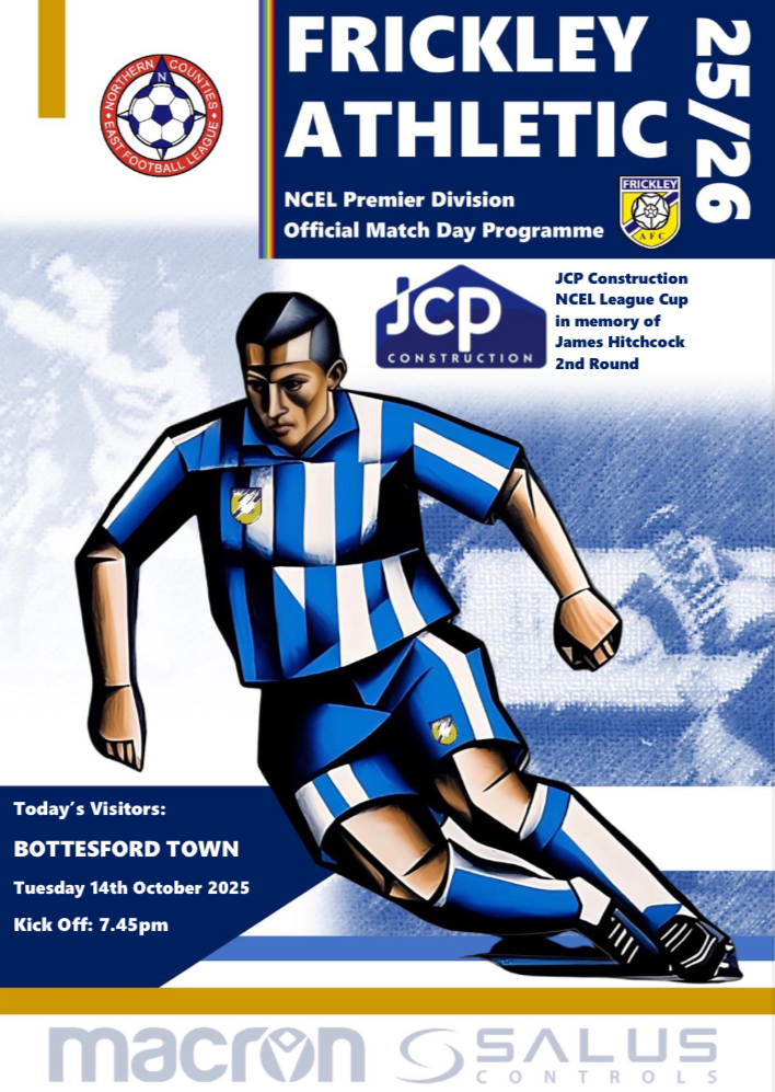 FRICKLEY v BOTTESFORD LC2 – FREE DIGITAL PROGRAMME (14/10/25)