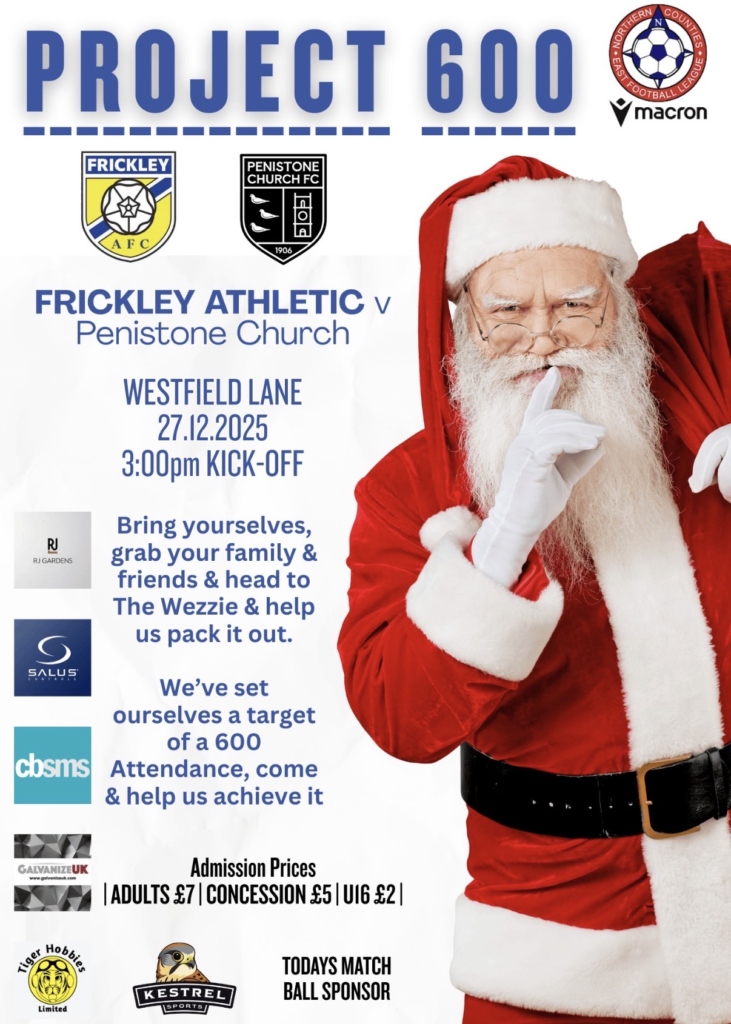 Project 600 - Saturday 27th December 2025