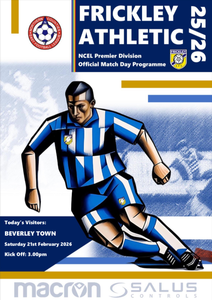 FRICKLEY v BEVERLEY – FREE DIGITAL PROGRAMME (21/2/26)